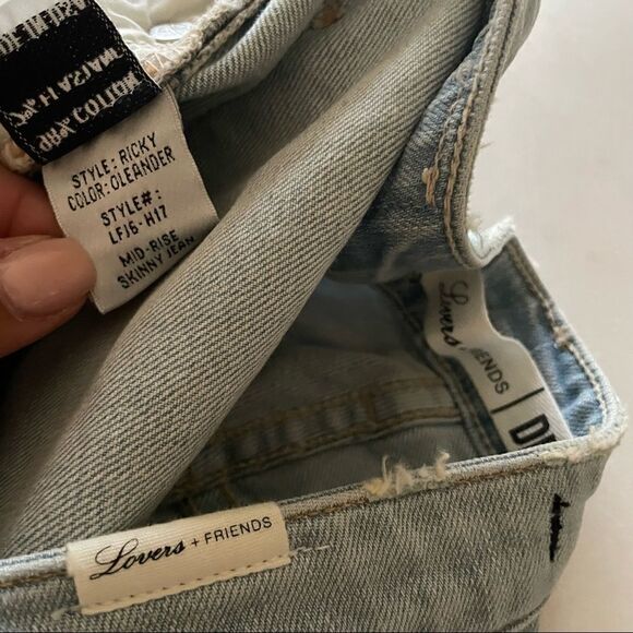 Lovers + Friends • Ricky Skinny Jeans 28 - Picture 11 of 14